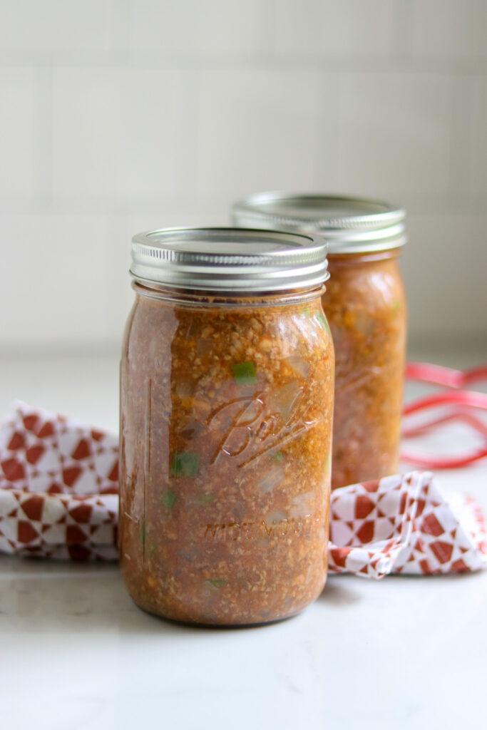 Canning Sloppy Joe Filling