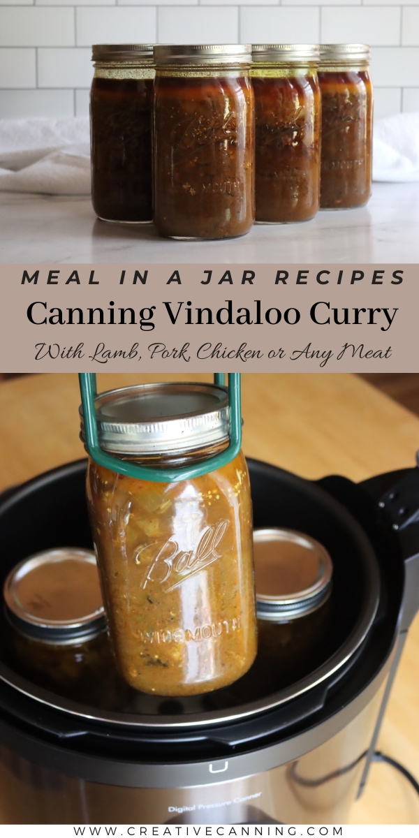 Canning Vindaloo Curry