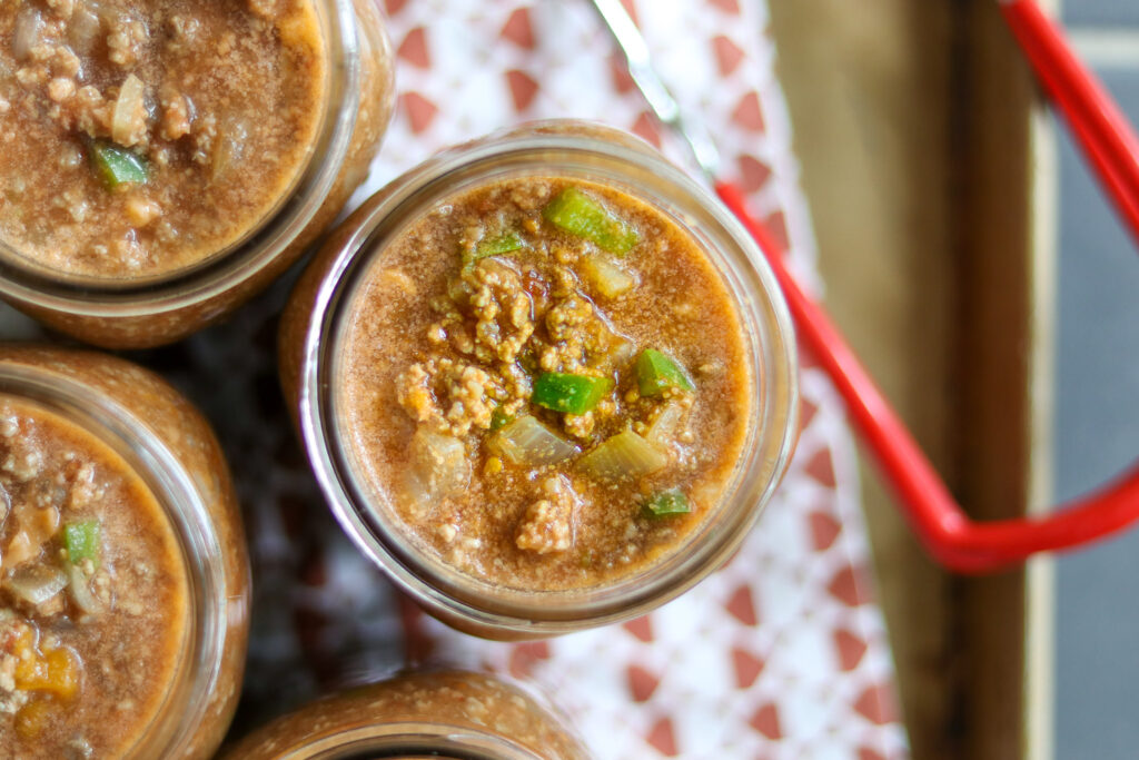 Canning Sloppy Joe Filling