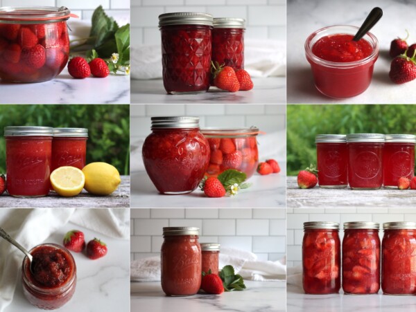 Strawberry Canning Recipes