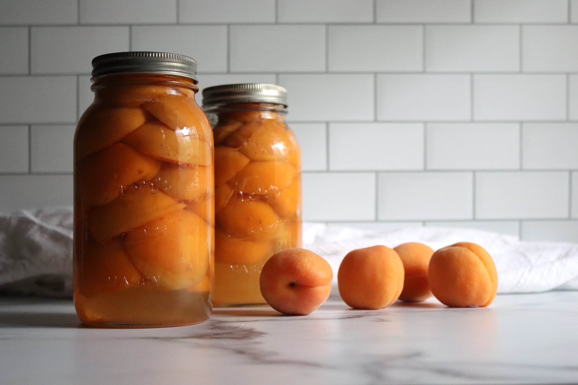 Canning Apricots