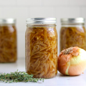 Canning French Onion Soup