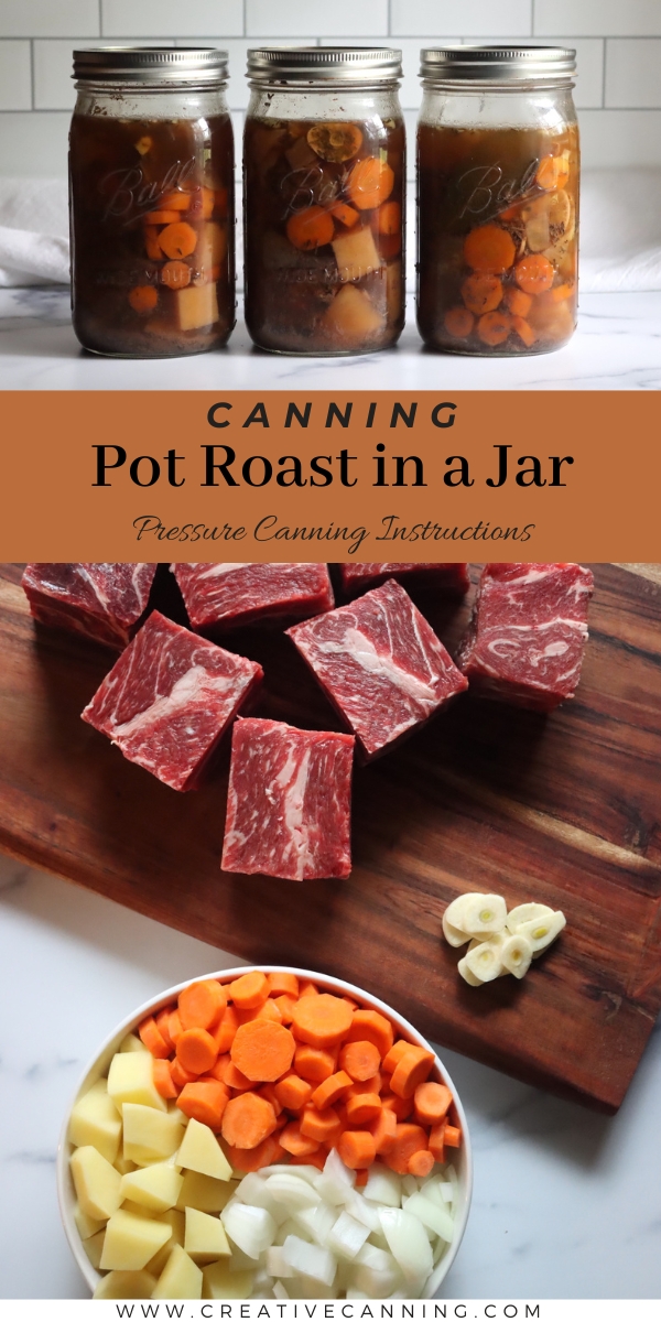Canning Pot Roast in a Jar