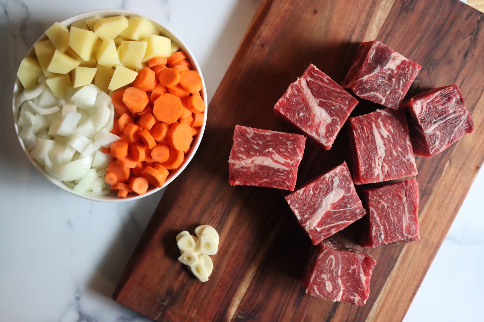Ingredients for Canning Pot Roast in a Jar