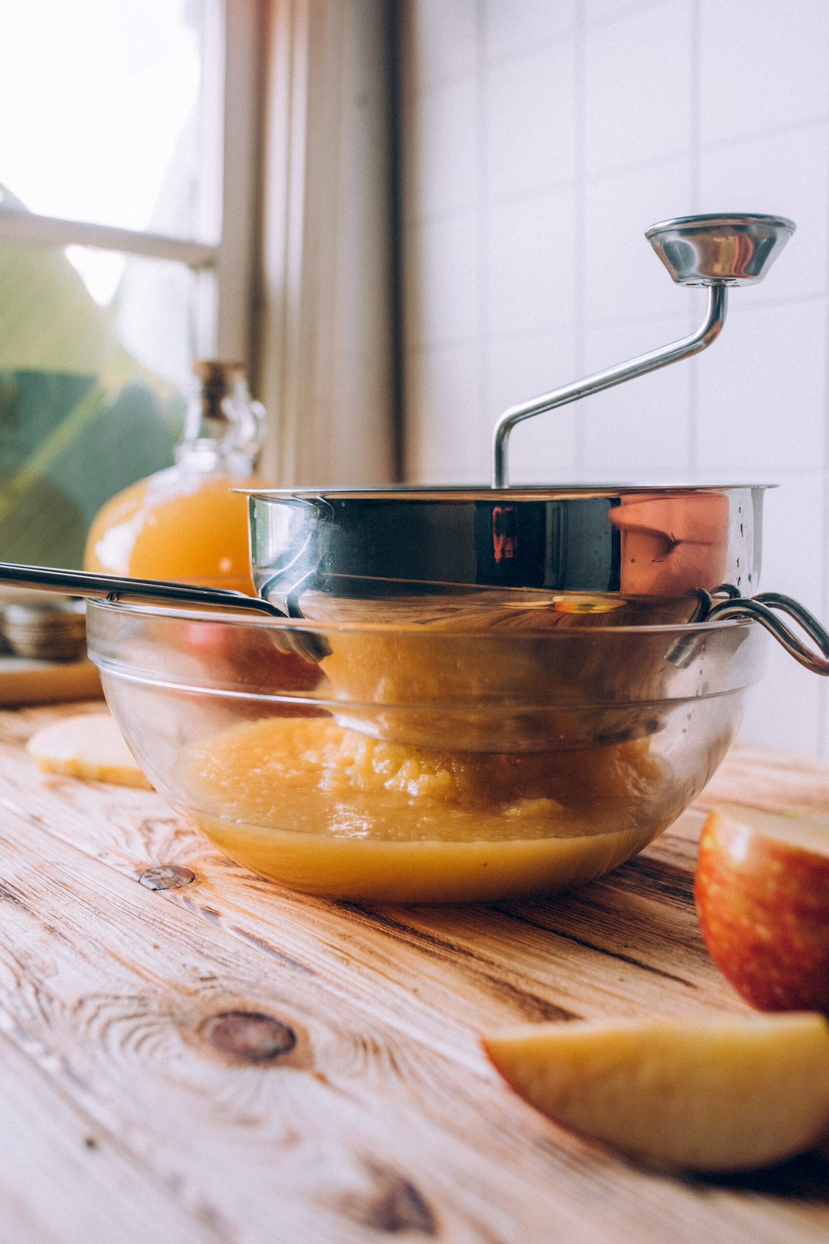 Making Applesauce