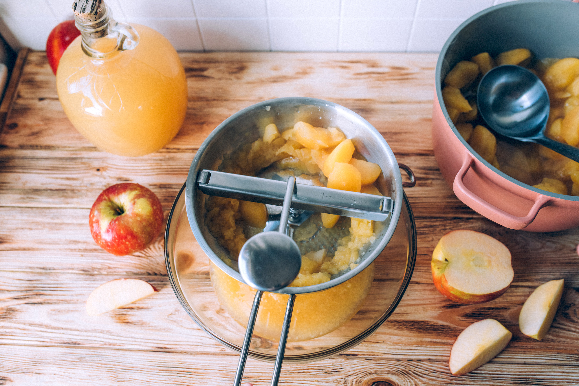 Making Applesauce