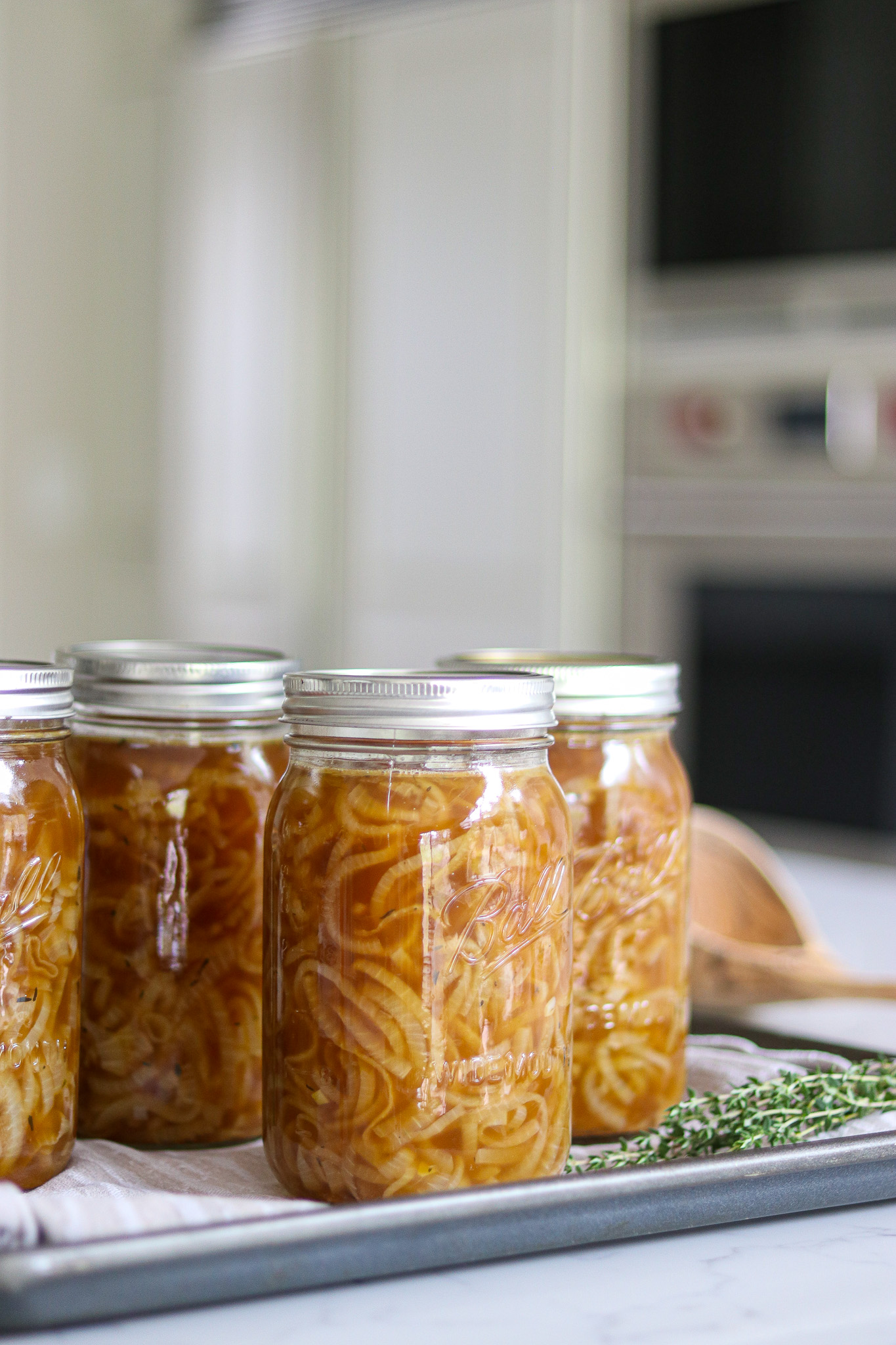 Pressure Canning French Onion Soup