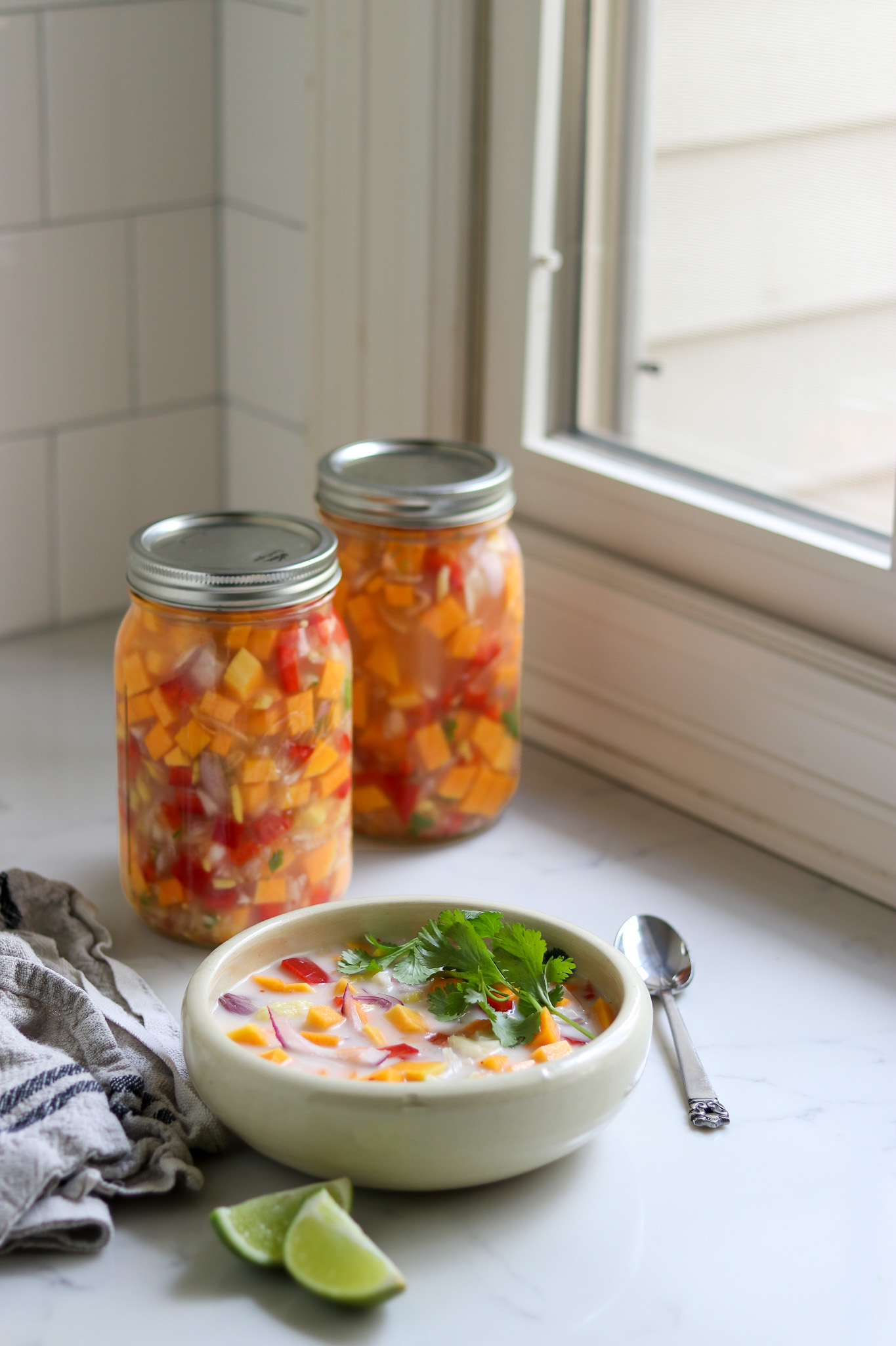 Serving Ball Canning Thai Soup Recipe