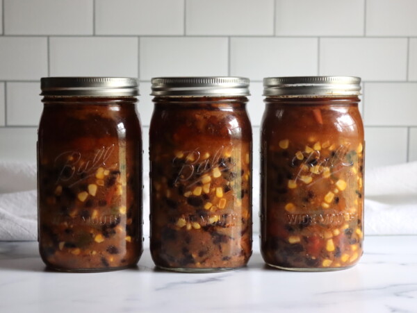 Canning Taco Soup