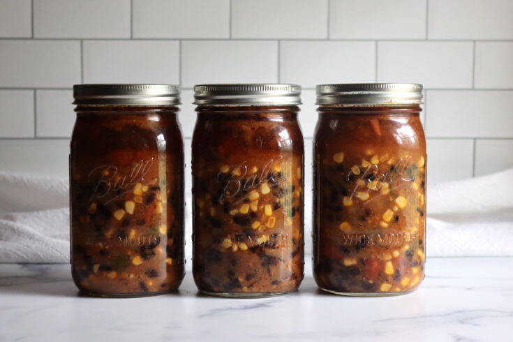 Canning Taco Soup