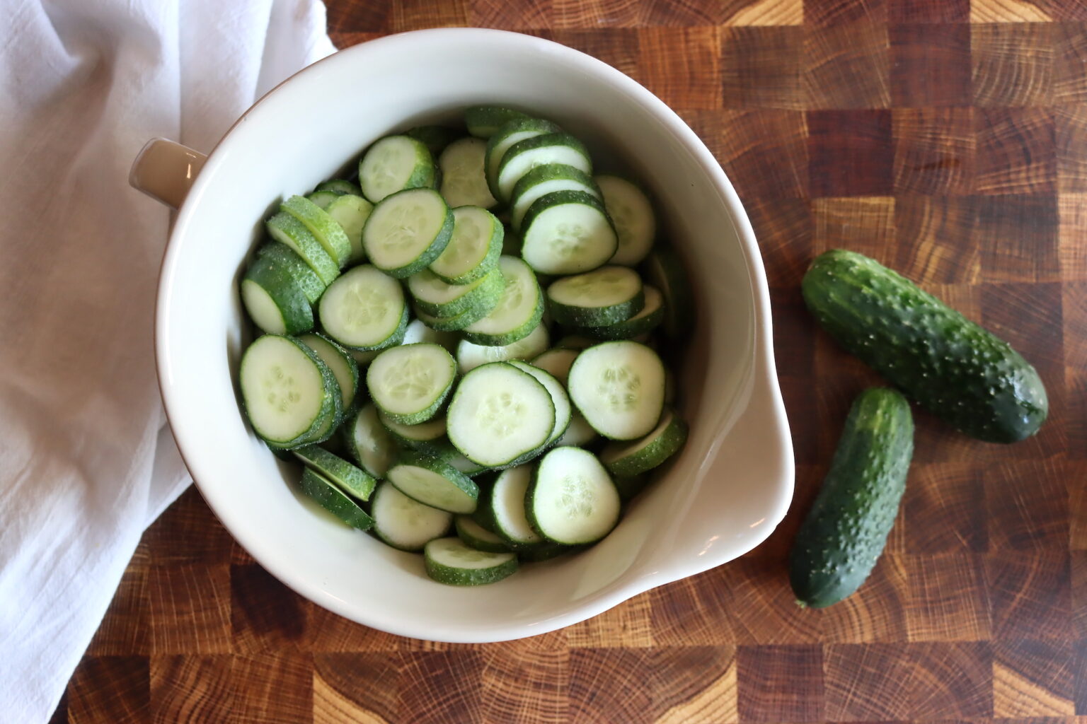 Old Fashioned Cucumber Lime Pickles (with Pickling Lime)