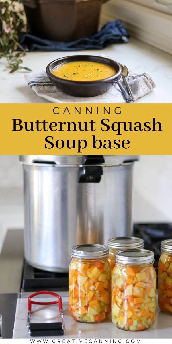 Canning Butternut Squash Soup Base