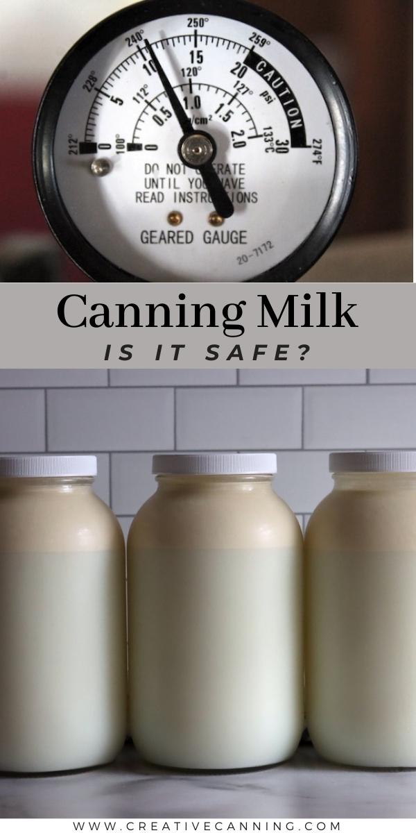 Canning Milk at Home