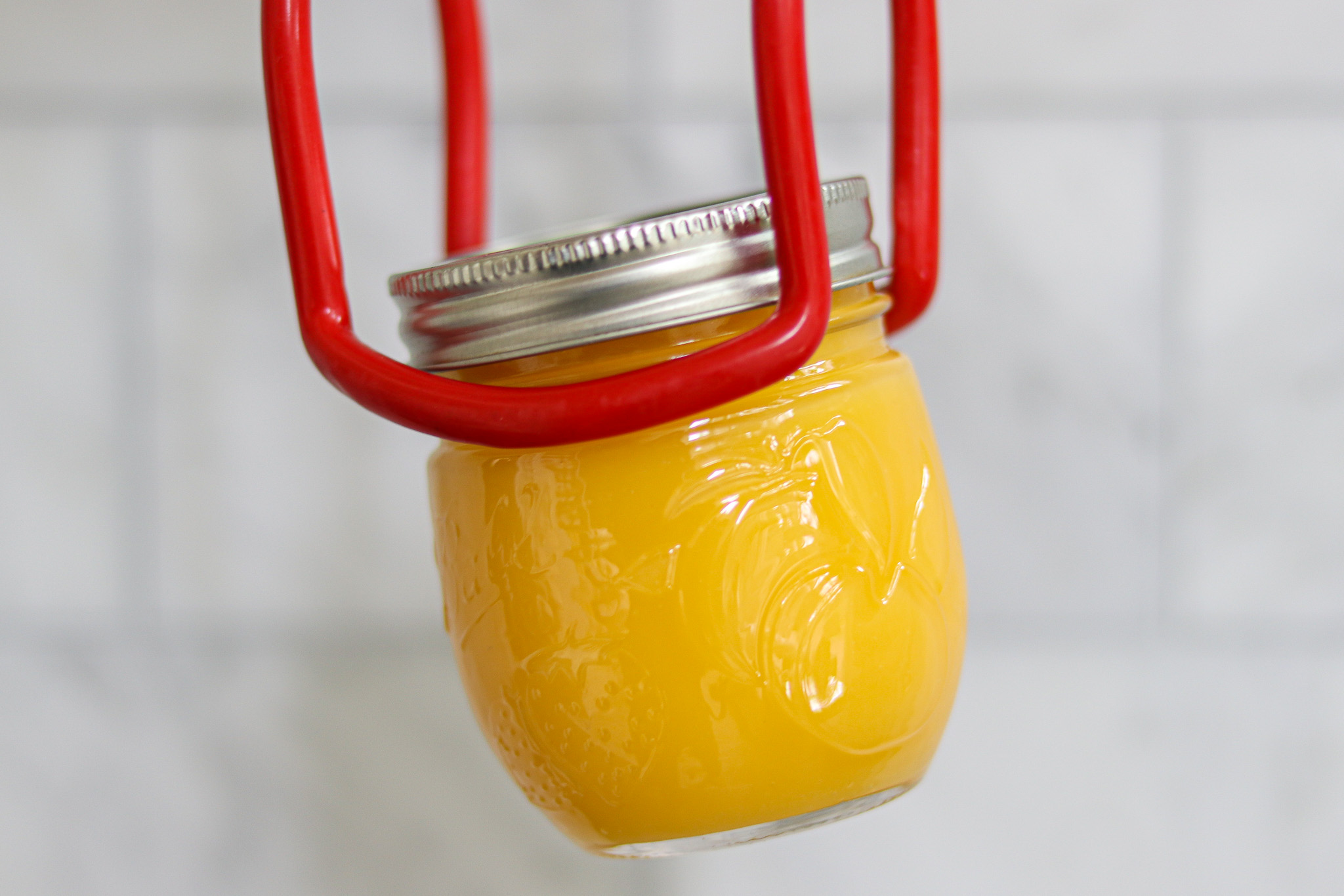 Canning Lemon Curd in Mason Jars