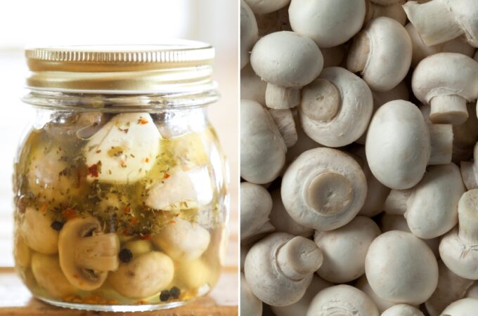 Zesty Marinated Mushrooms (Canning Recipe)