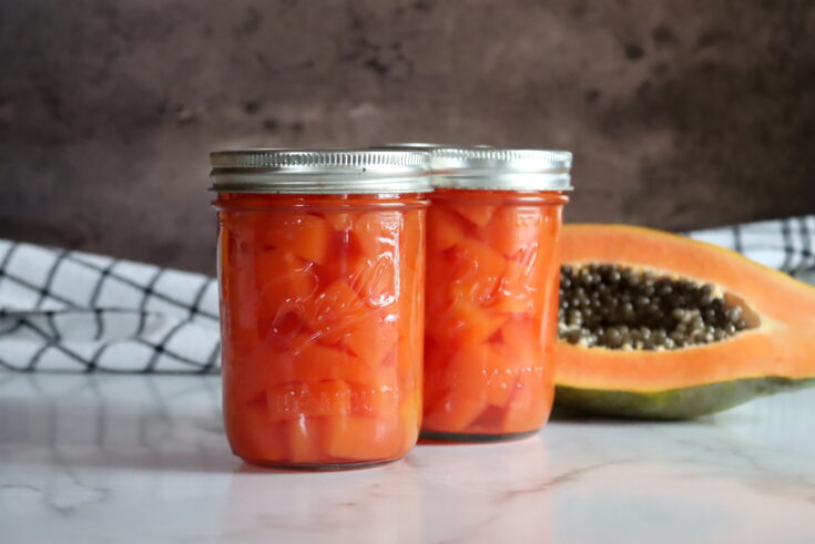 Canning Papaya