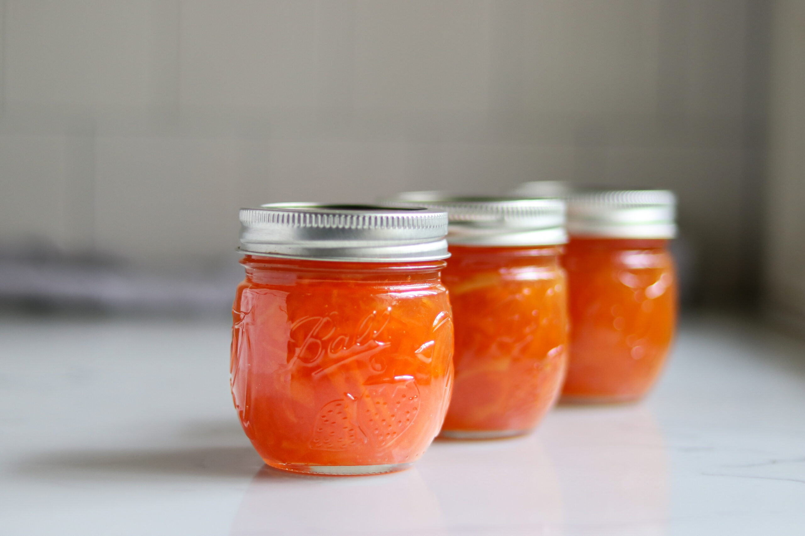 Homemade Grapefruit Marmalade