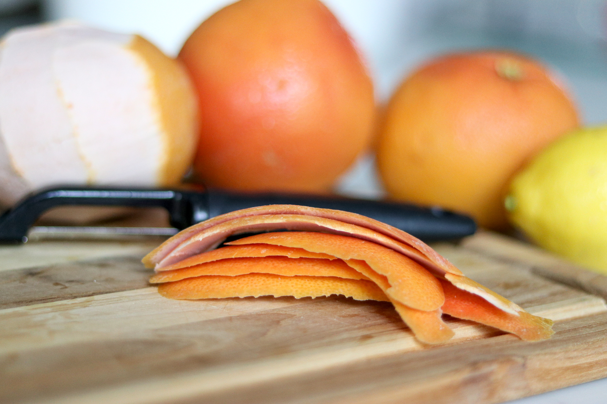 Grapefruit Peel for Marmalade