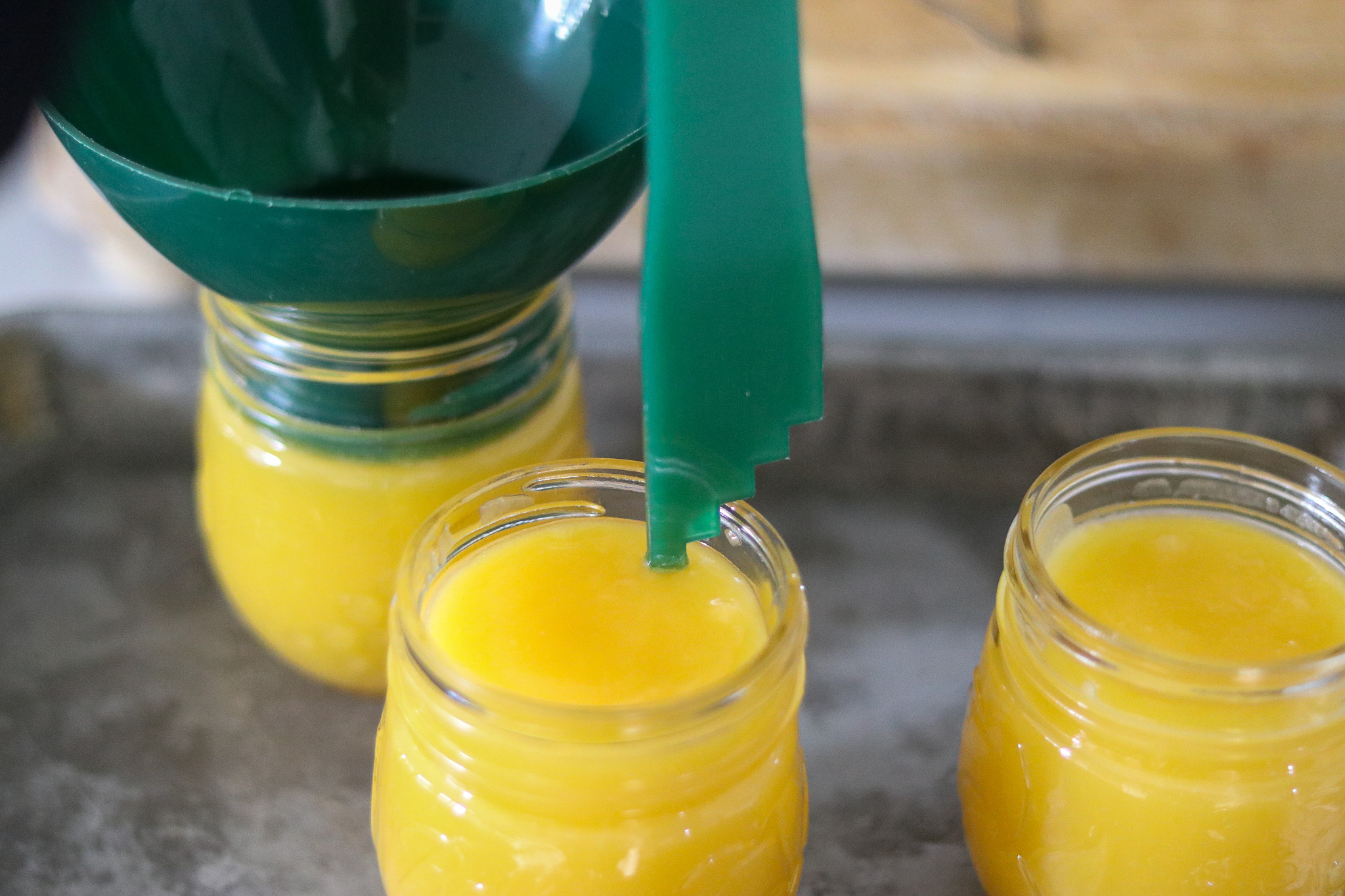 Headspace for Canning Lemon Curd