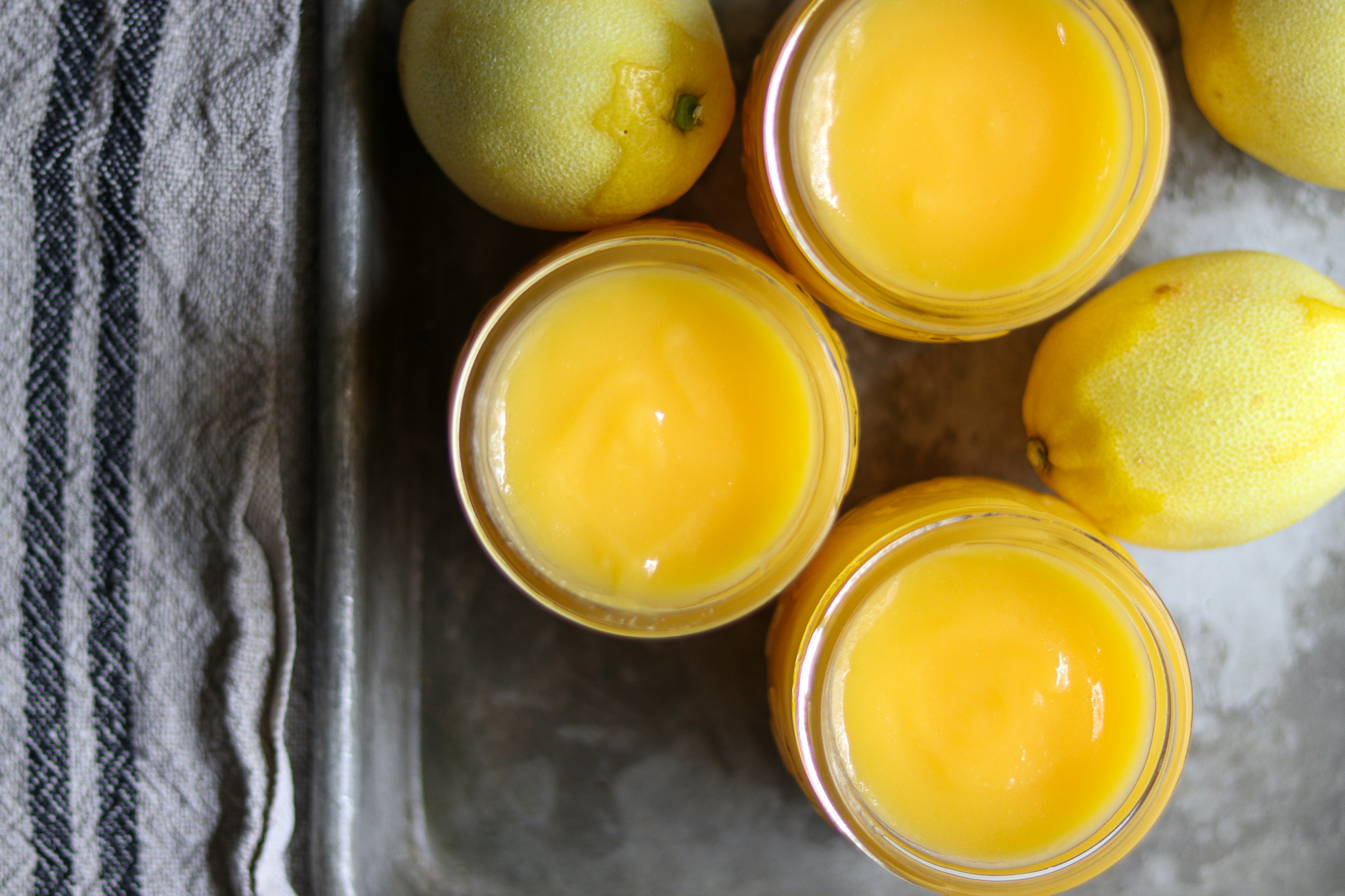 Mason Jar Microwave Lemon Curd