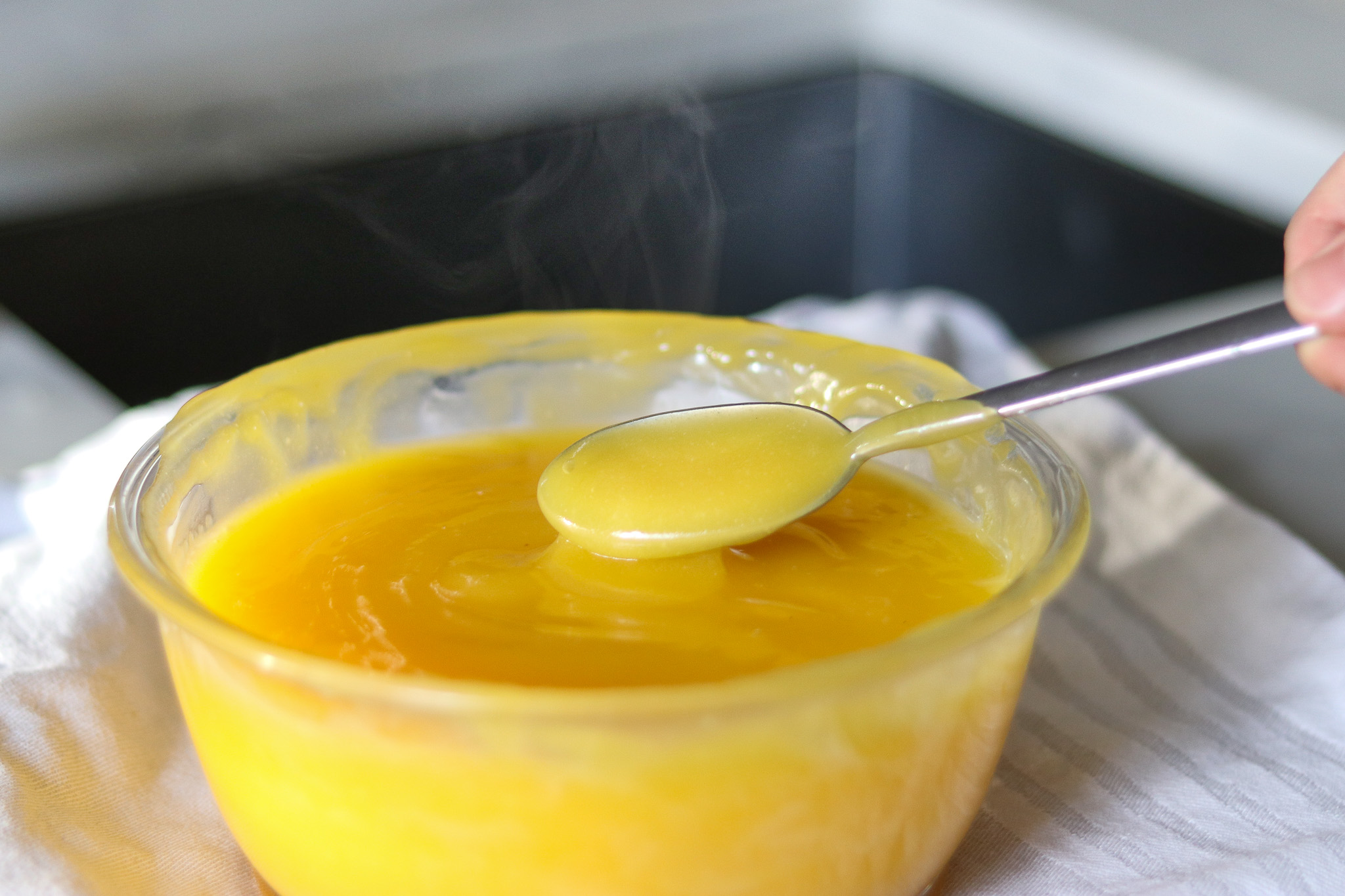 Lemon Curd Thickening