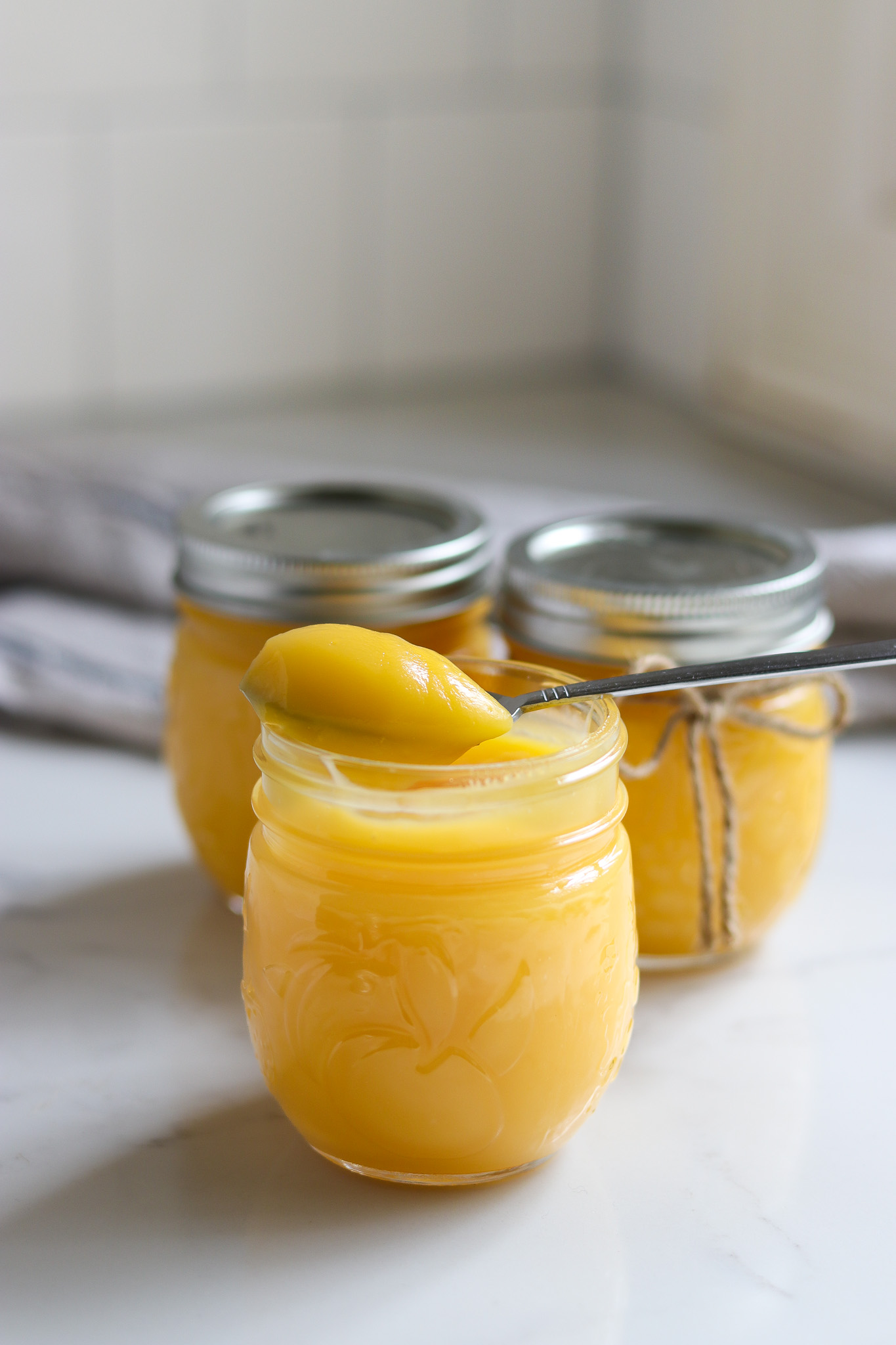 Lemon Curd in a Jar