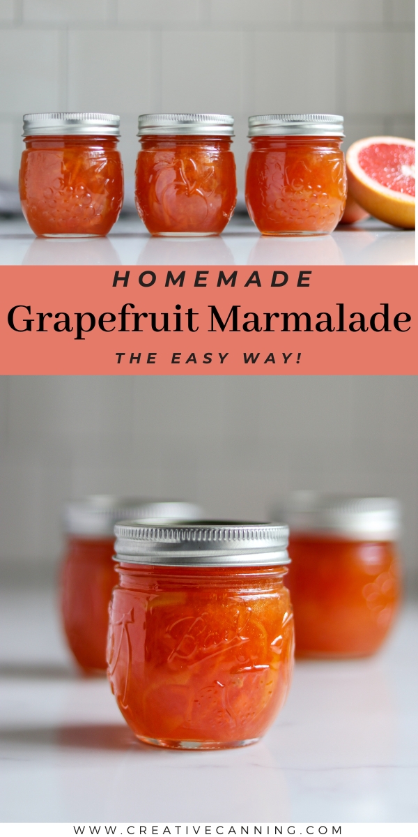 Making Grapefruit Marmalade