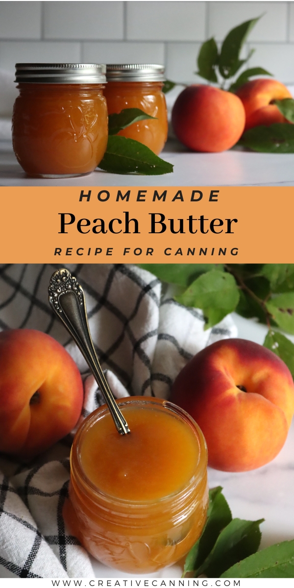 Peach Butter Recipe for Canning