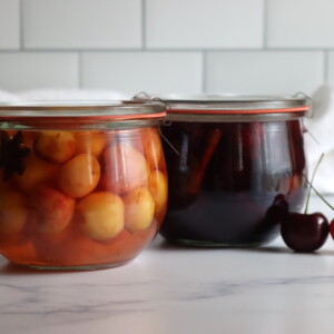 Pickled Cherries