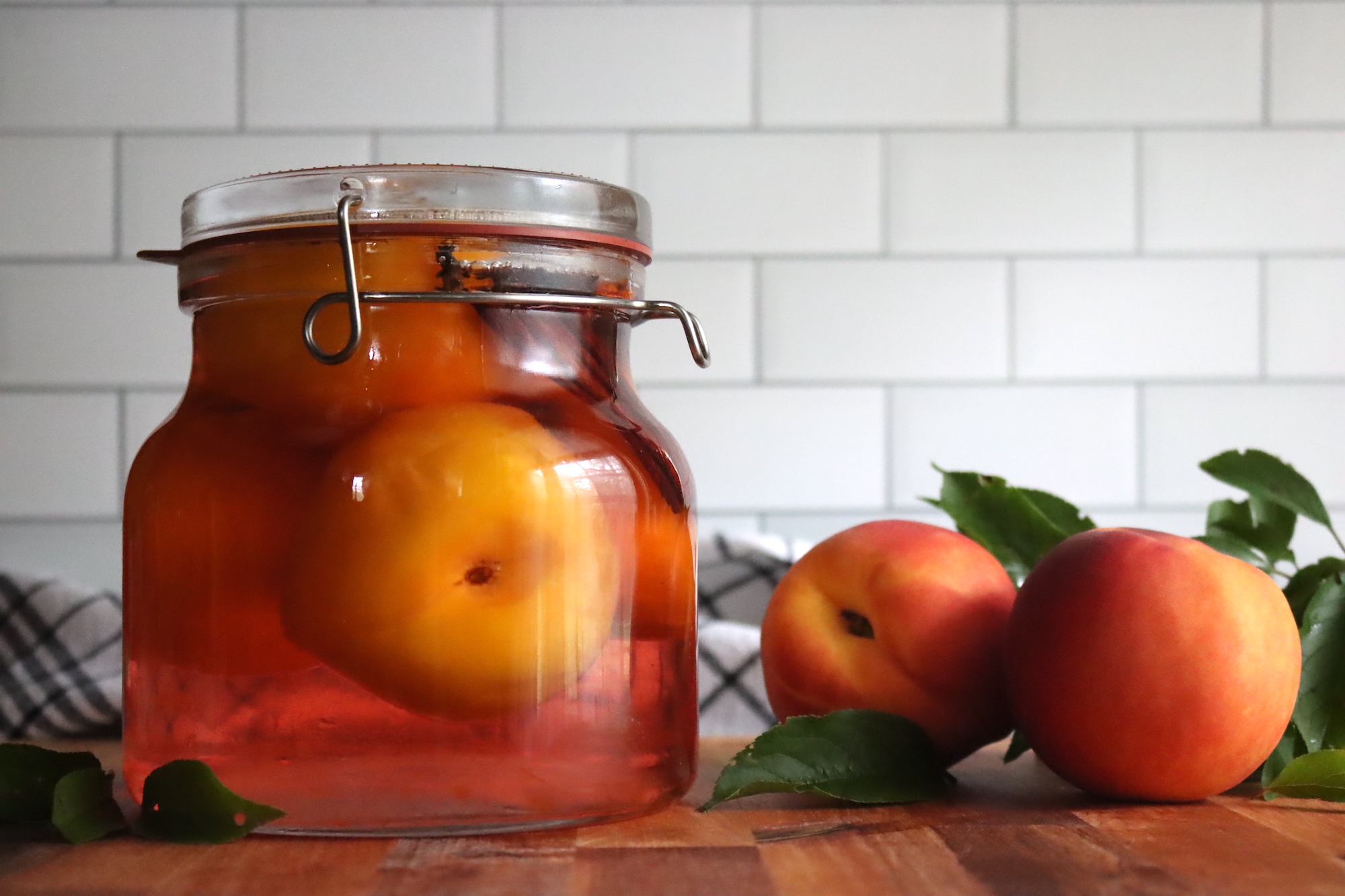 Pickled Peaches