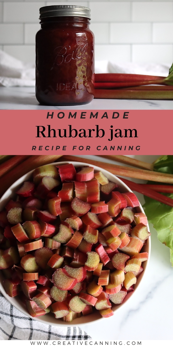 Rhubarb Jam Recipe