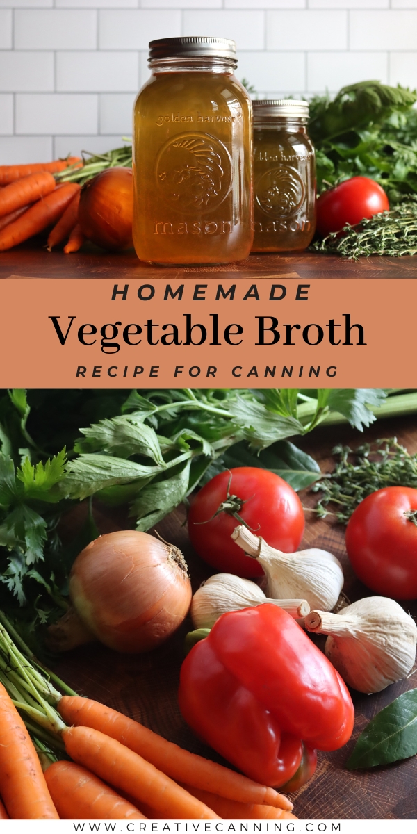 Vegetable Broth Canning Recipe