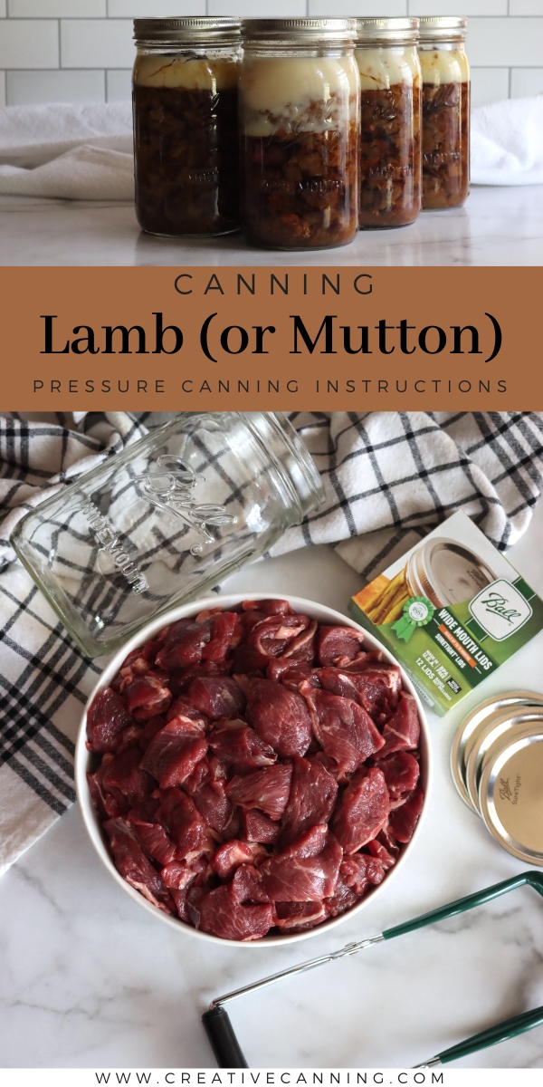 Lamb Canning Instructions