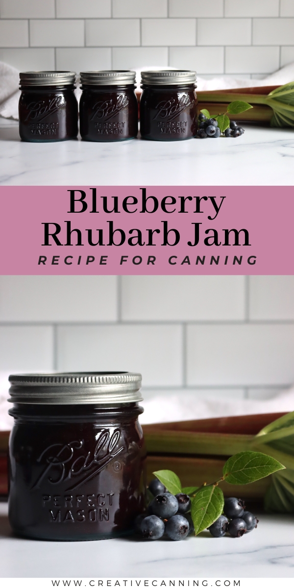 Blueberry Rhubarb Jam Recipe