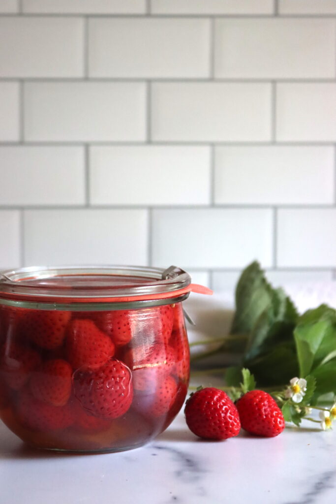 Pickled Strawberries