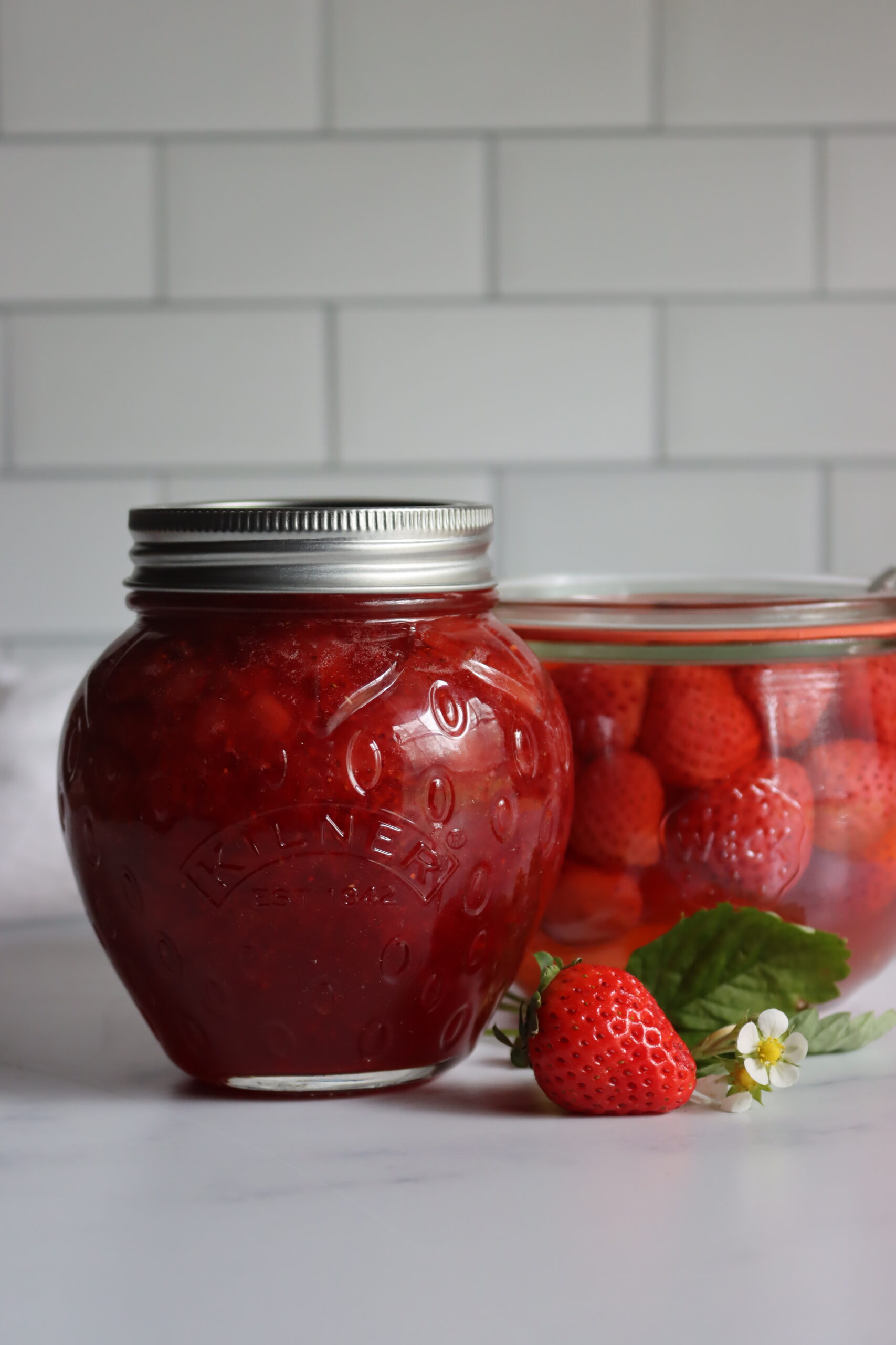Strawberry Canning Recipes, including strawberry jam and pickled strawberries