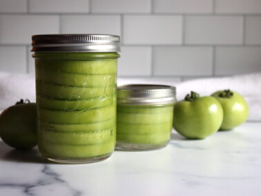 Canning Green Tomatoes