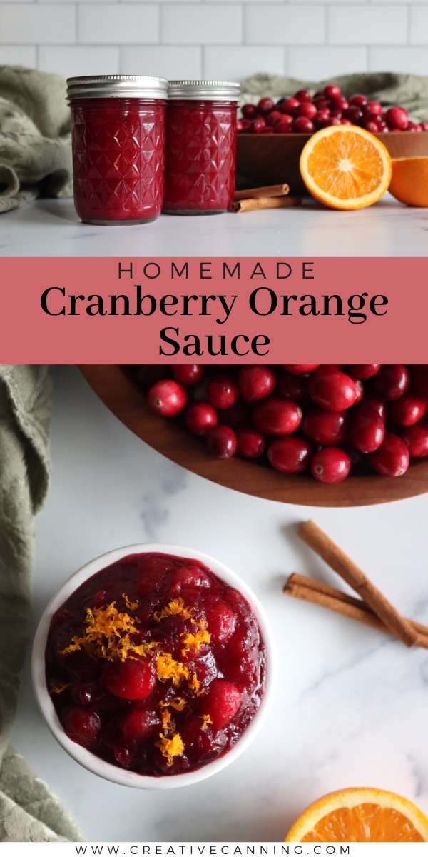 Cranberry Orange Sauce Recipe