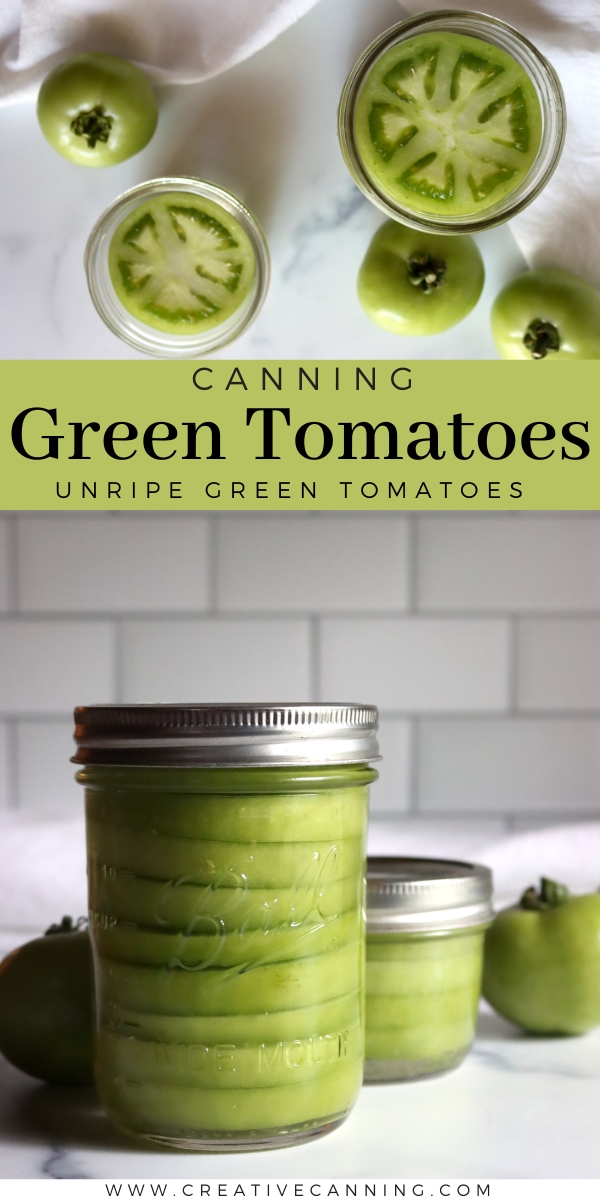 Green Tomato Canning Instructions