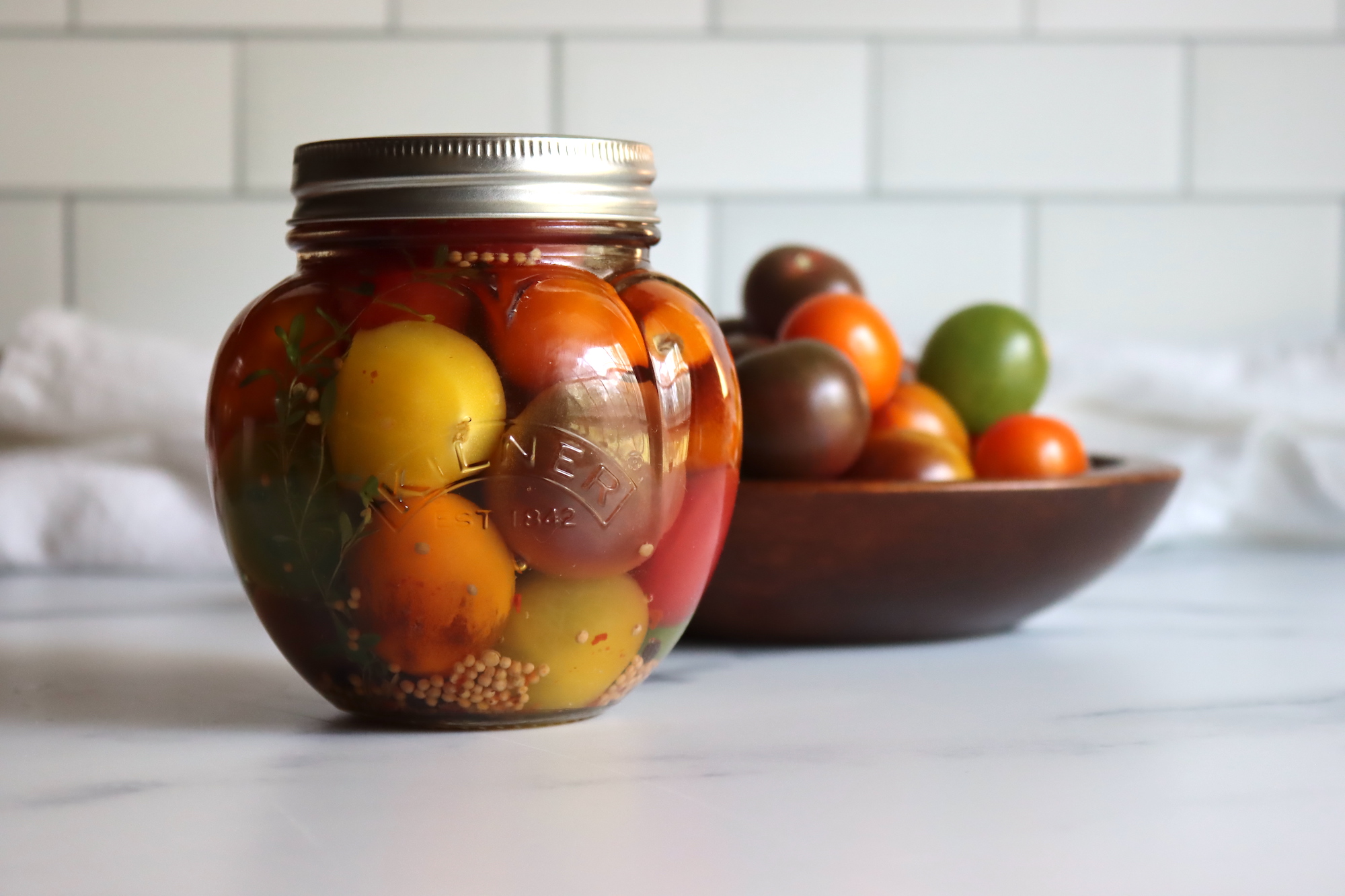 Pickled Cherry Tomatoes