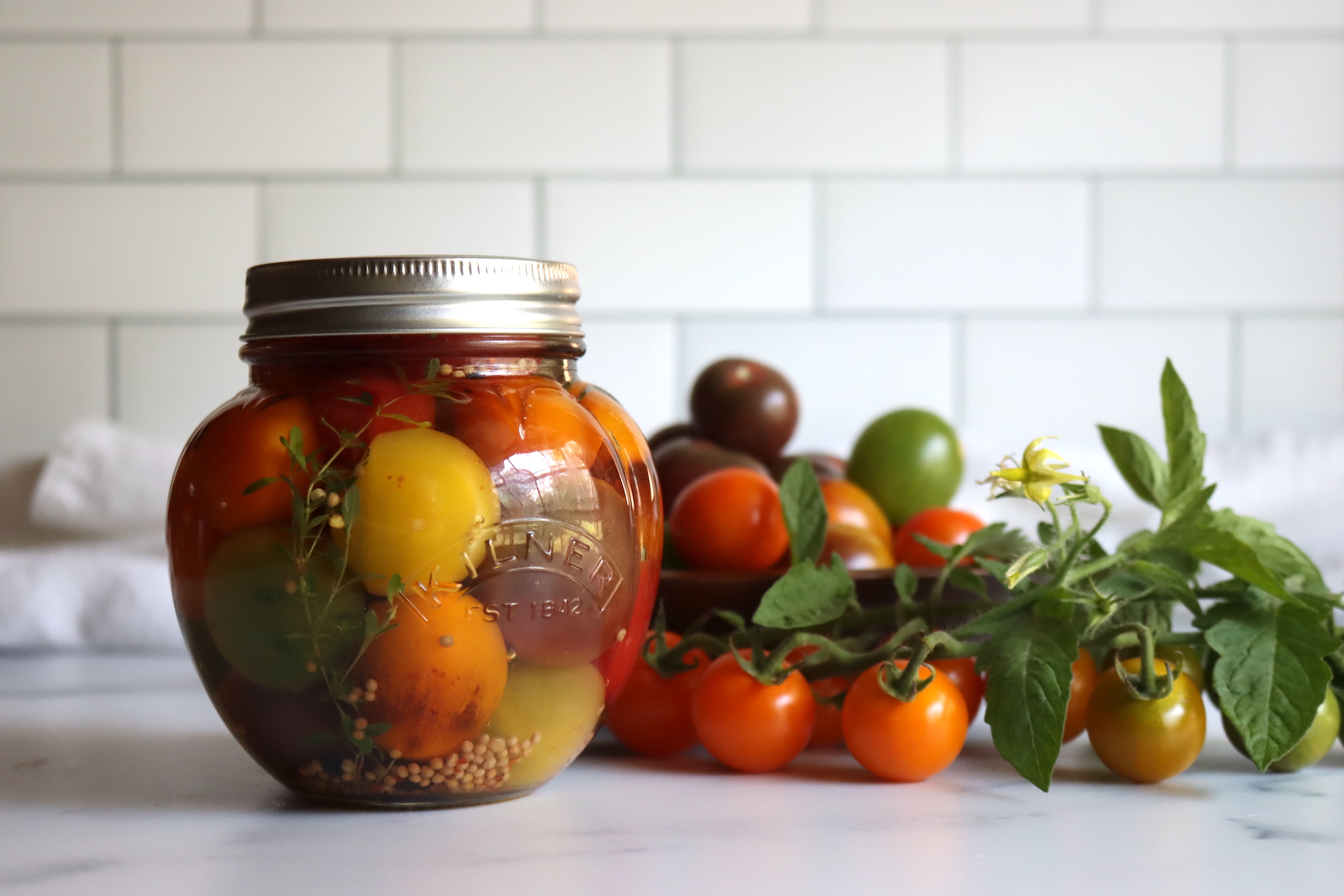 Pickled Cherry Tomatoes