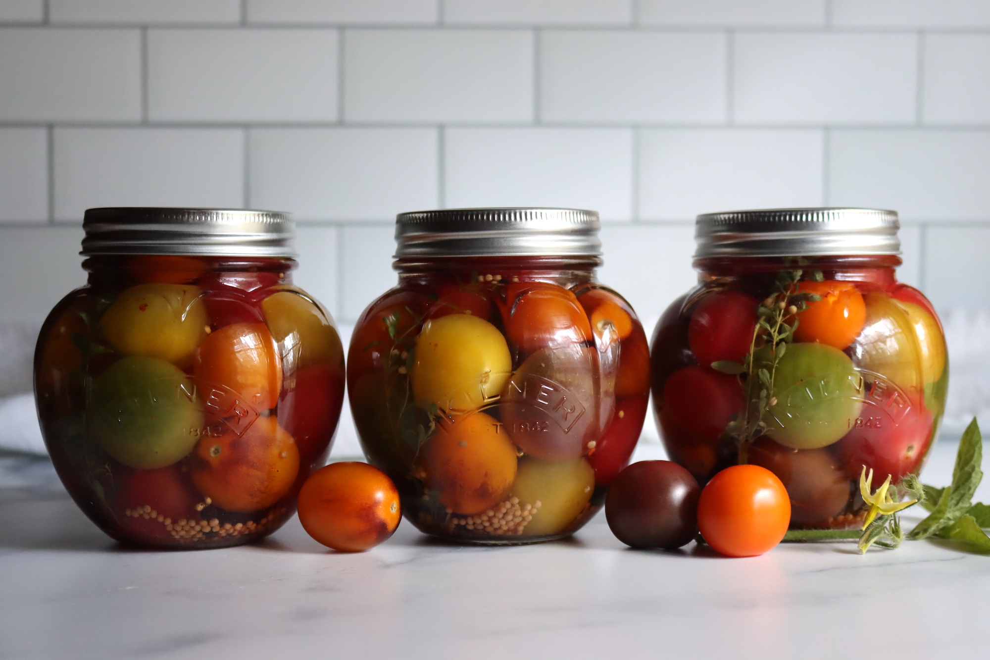 Pickled Cherry Tomatoes