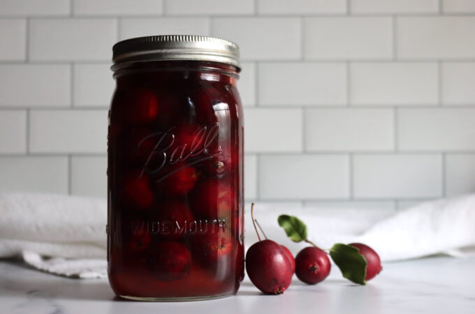 Pickled Crabapples