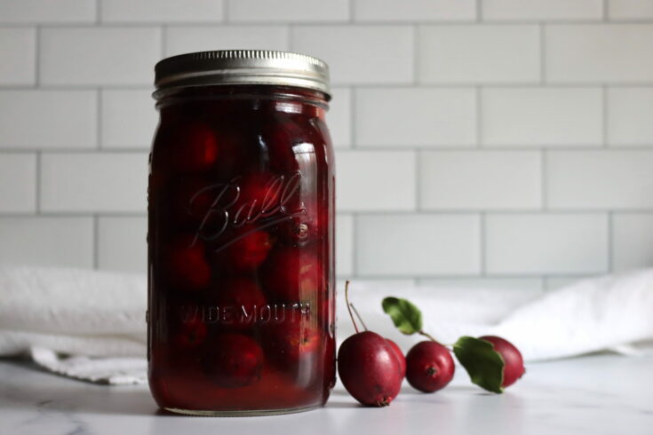 Pickled Crabapples