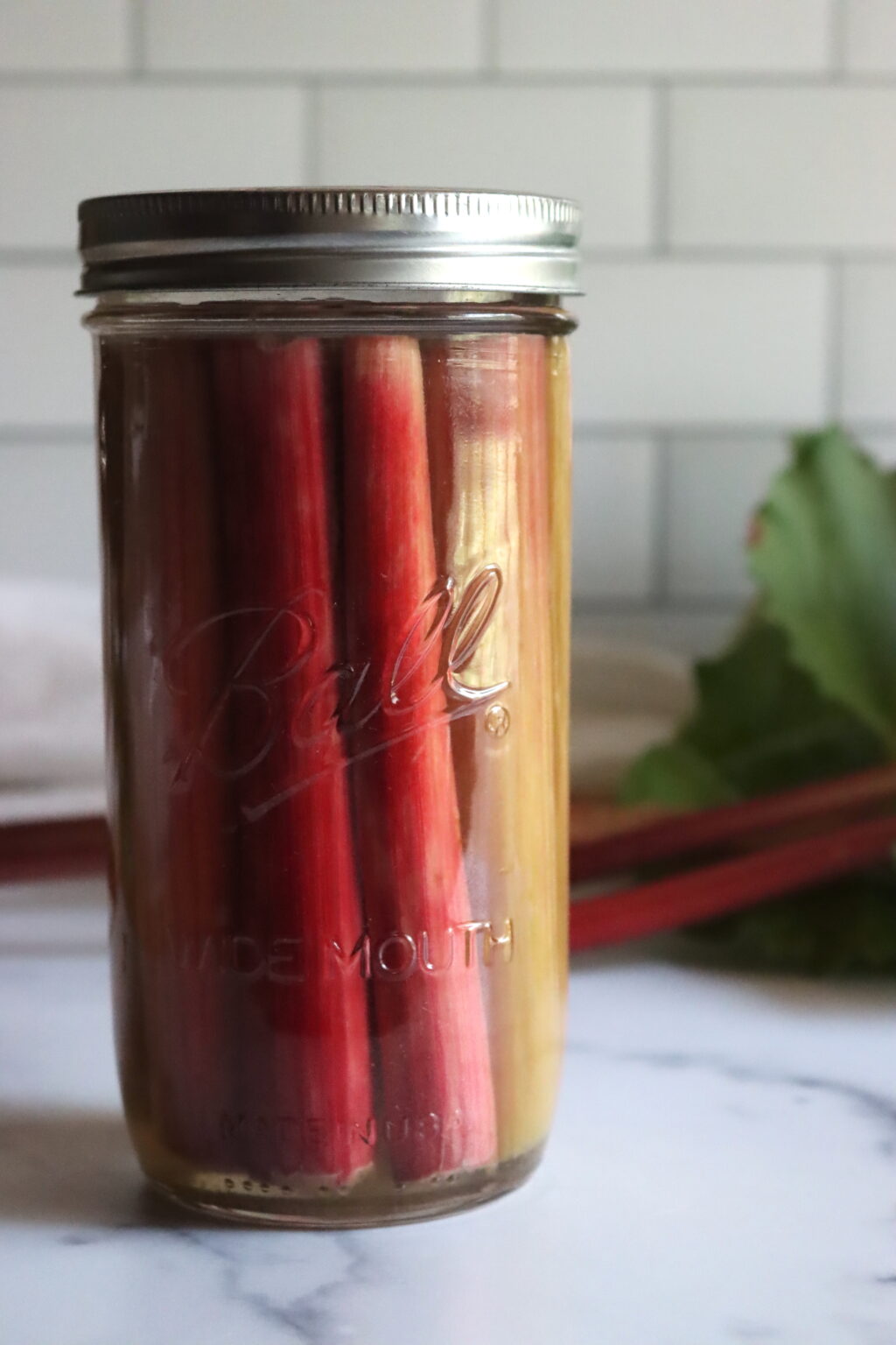 Sweet Pickled Rhubarb - Creative Canning