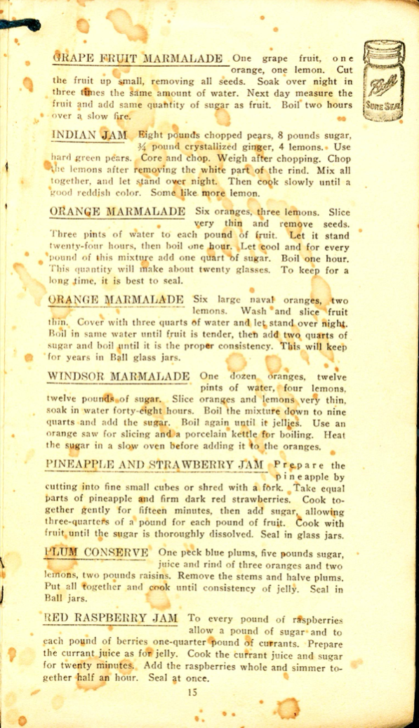 The Correct Method of Preserving Fruit pg.15