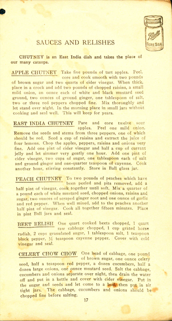 The Correct Method of Preserving Fruits pg. 17