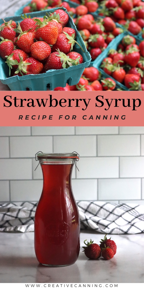 Strawberry Syrup Recipe for Canning