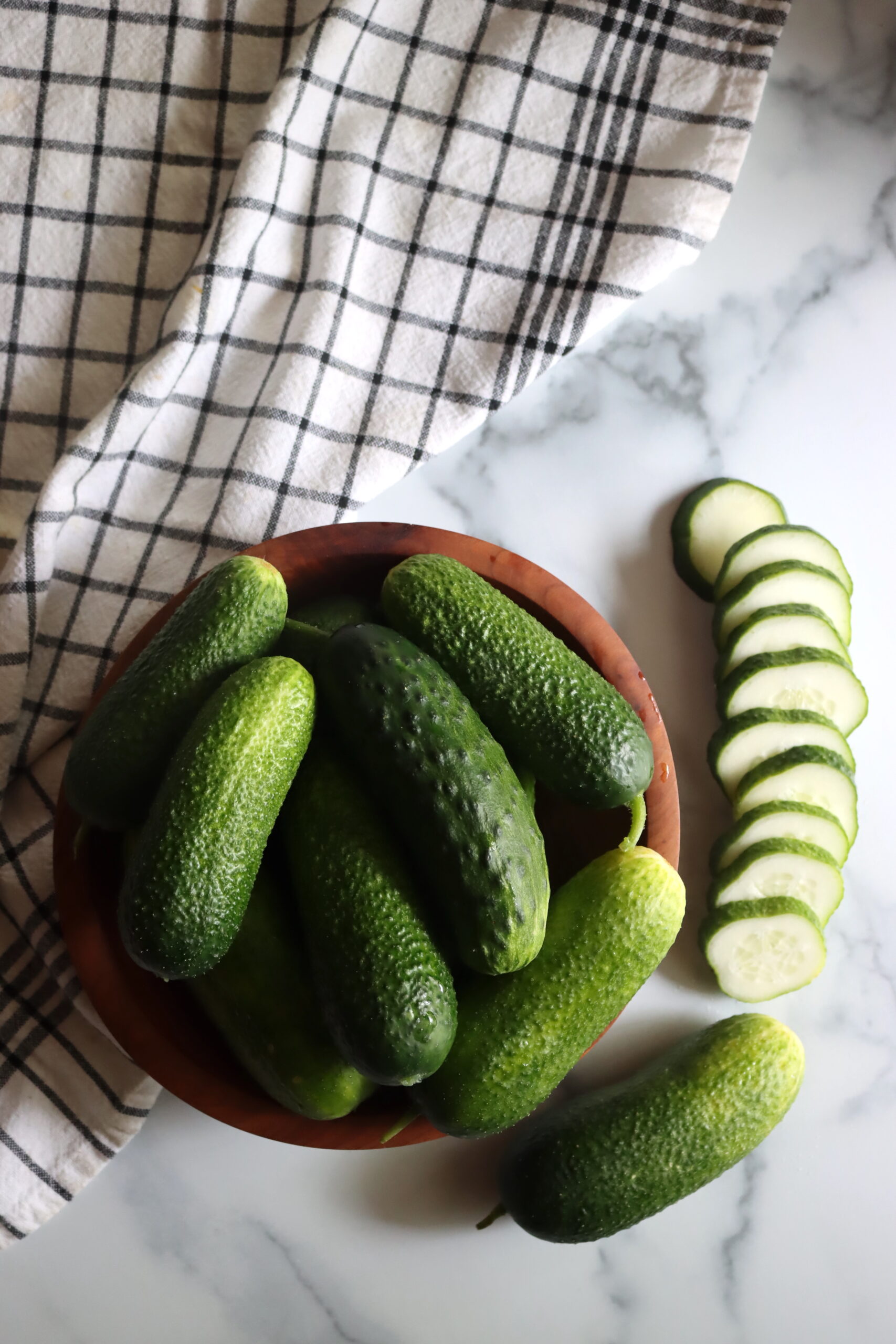 Bread and Butter Pickle Cucumbers