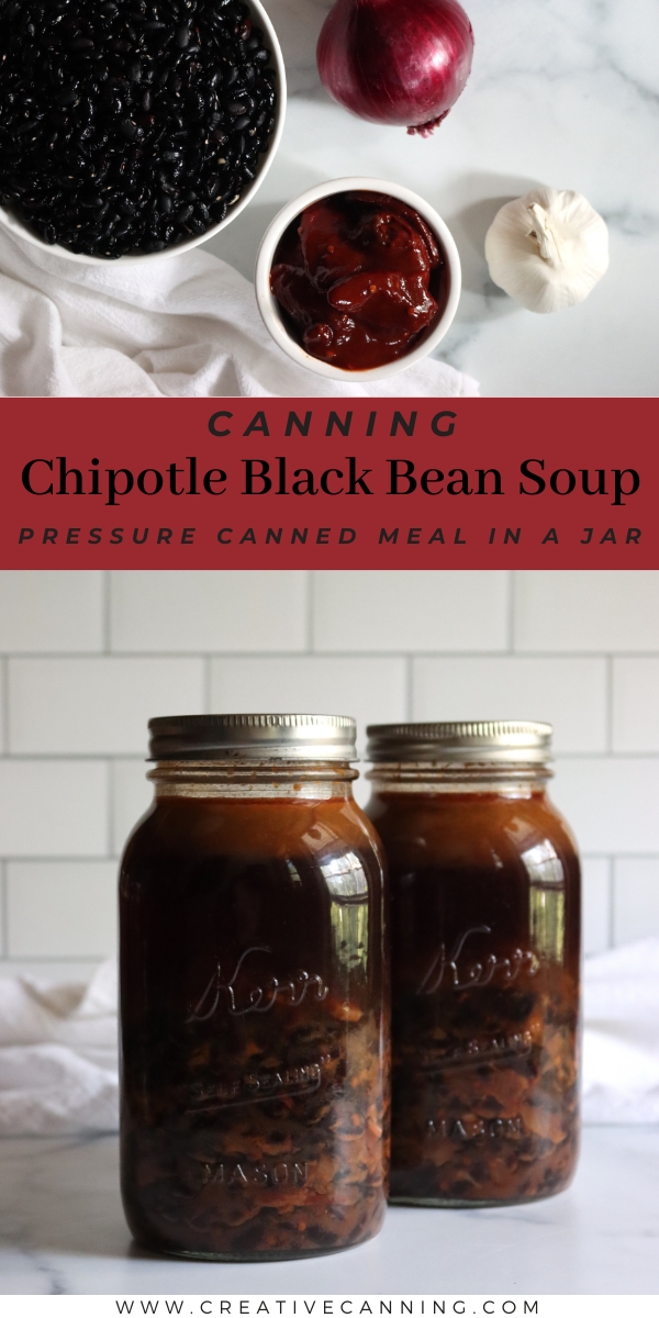 Chipotle Black Bean Soup Canning Recipe